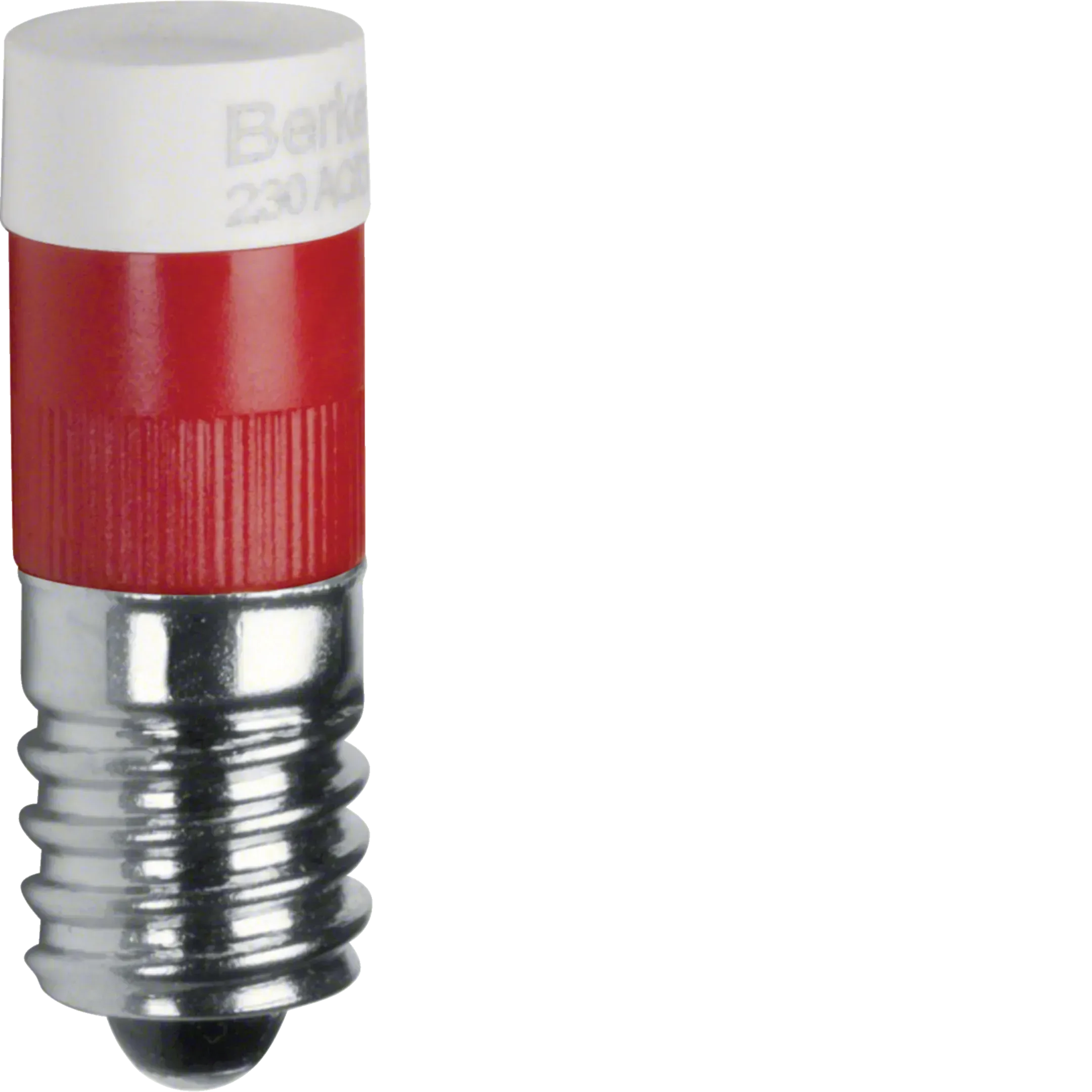 Lampa LED E10, accesoriu Berker, seria 1930, rosie, 167801