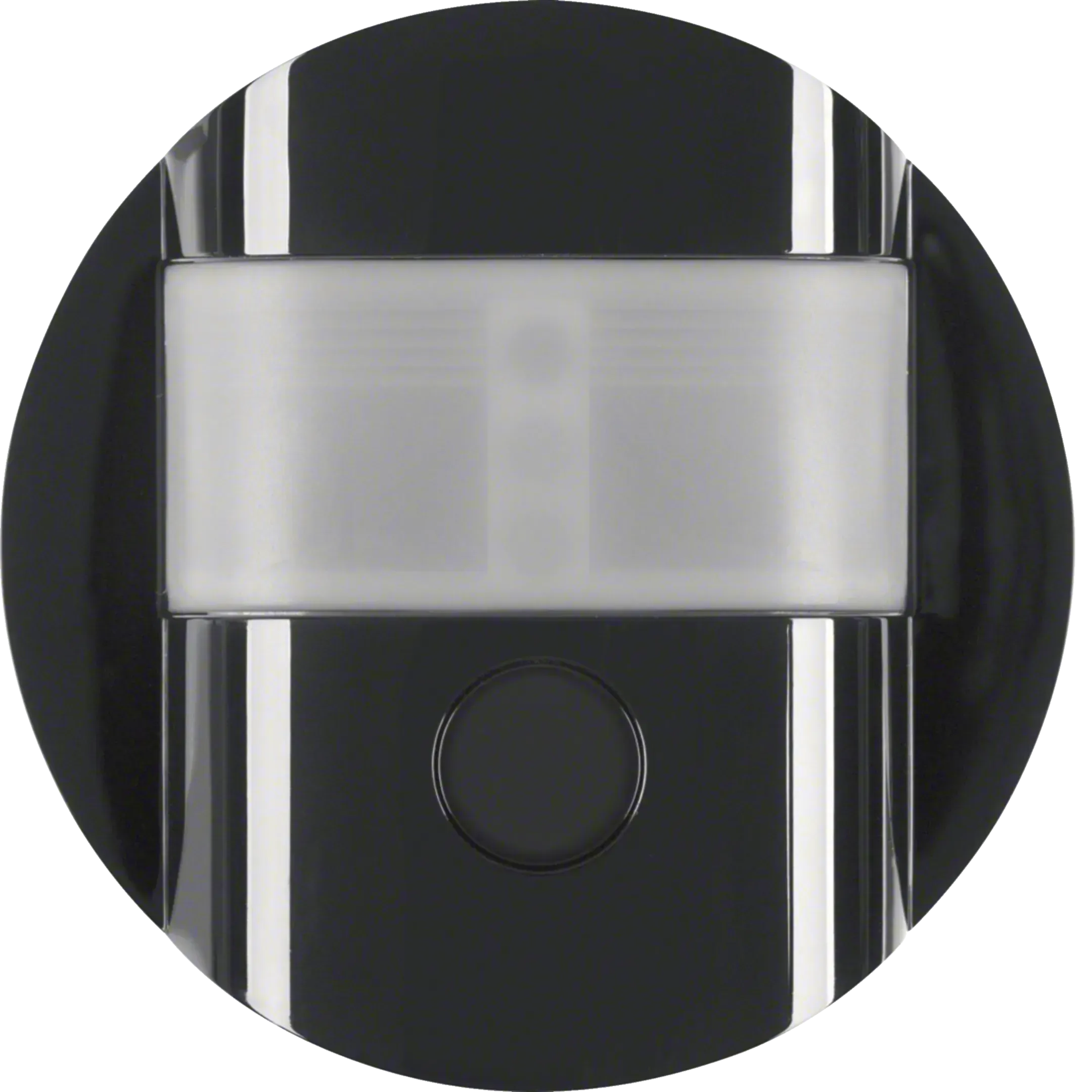 Senzor de miscare IR confort 1,1 m Berker seria 1930 R.1/R.3, negru lucios, 85341231