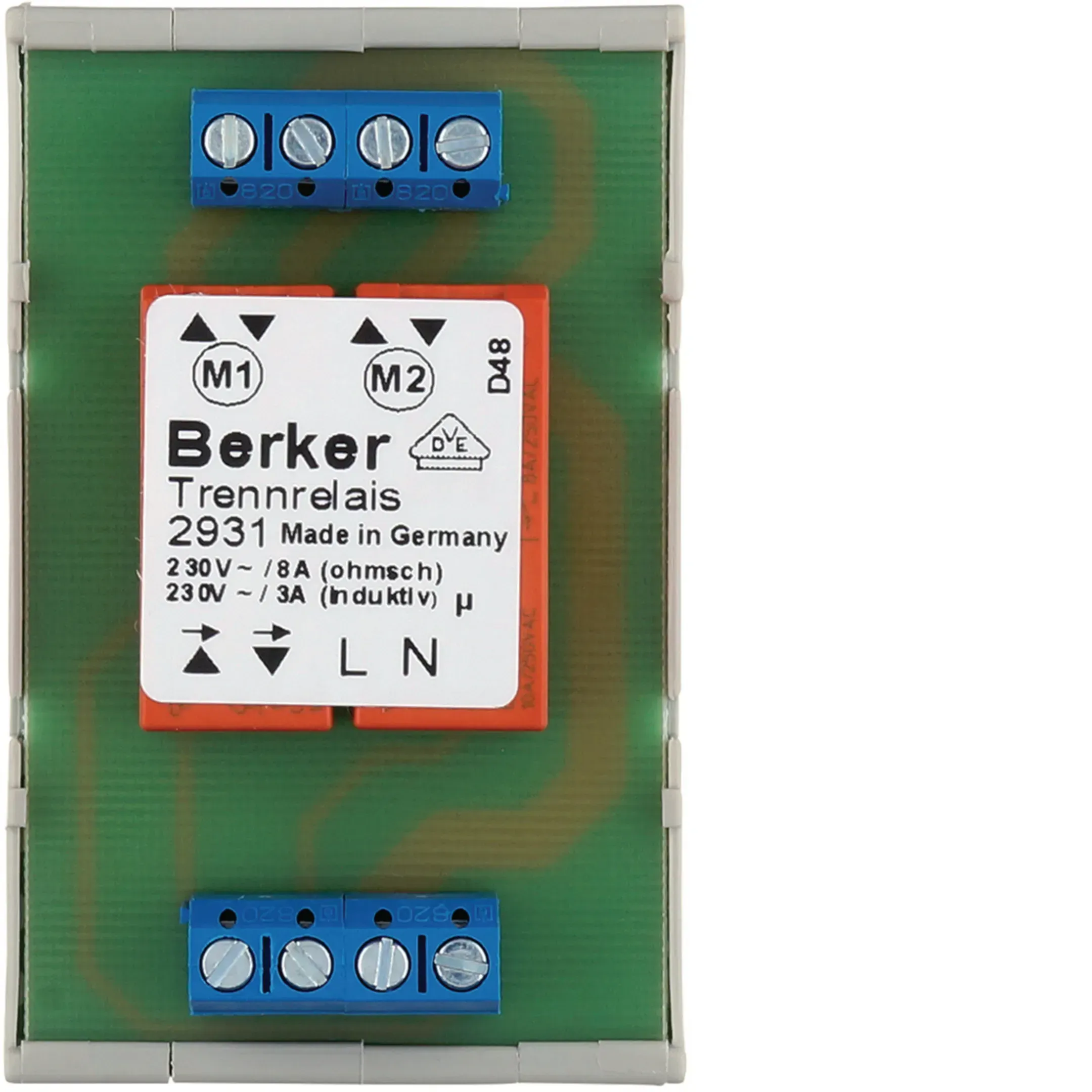 Releu de separare RolloTec REG Berker seria 1930 pentru instalatii electrice rezidentiale, 2931