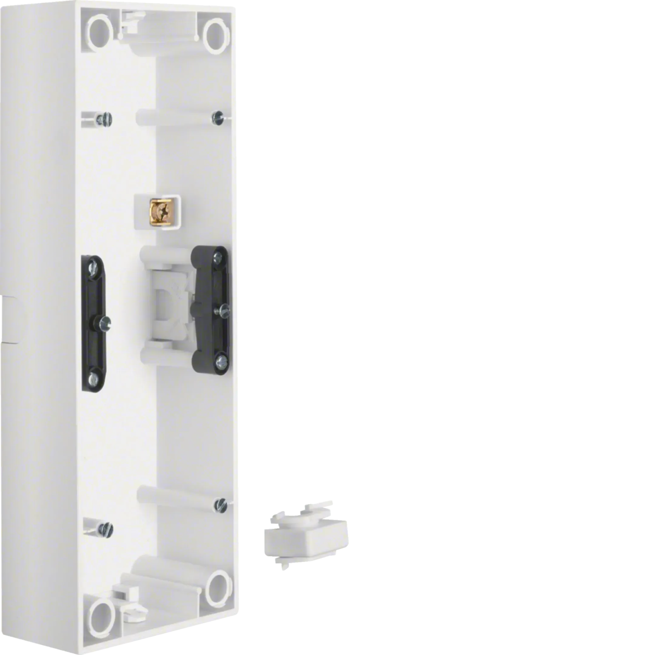 Carcasa aparata 3 module, seria S.1, alb pol, mat 10439909