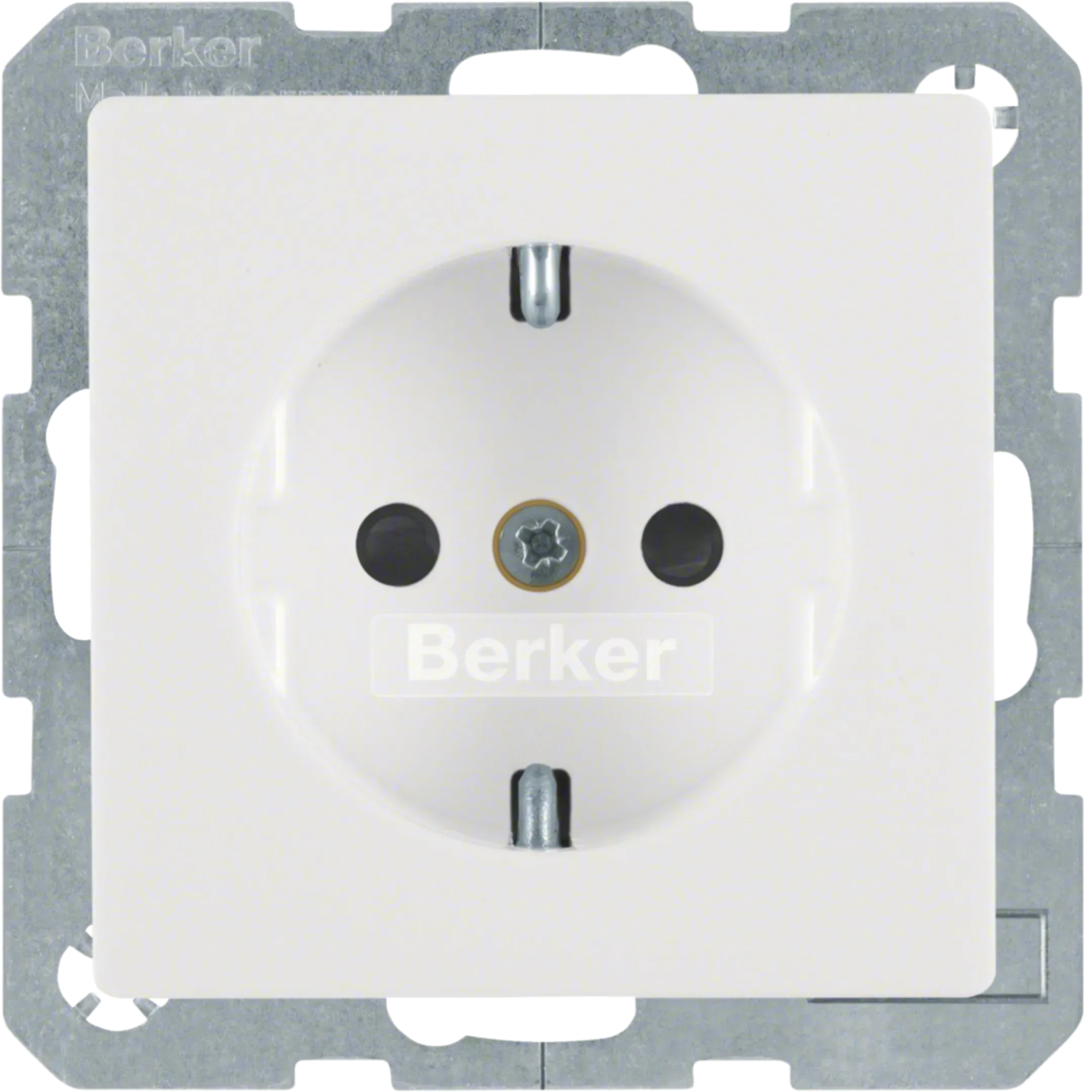 Priza Berker cu protectie sporita, seria Q.1/Q.3, alb polar mat 47236089