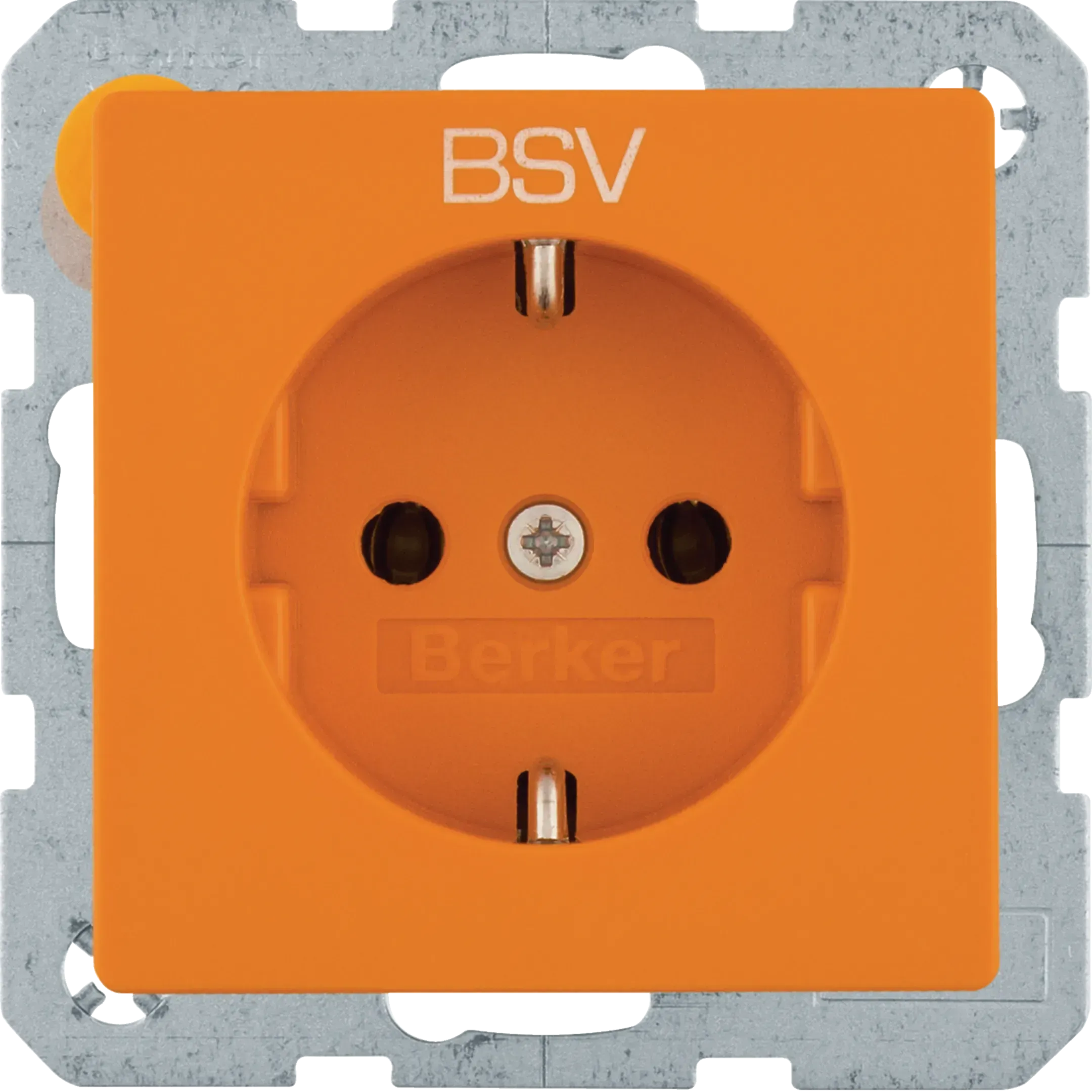 Priza Berker cu inscriptie BSV, seria Q.x portocaliu mat 47436017