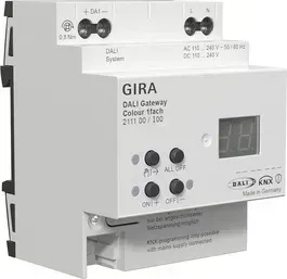 Interfata DALI Color, 1 gang pentru KNX