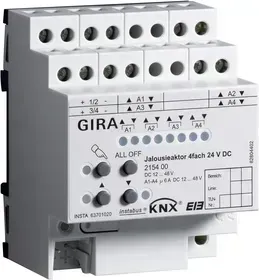Actuator jaluzele Gira 2 canale AC 230 V 