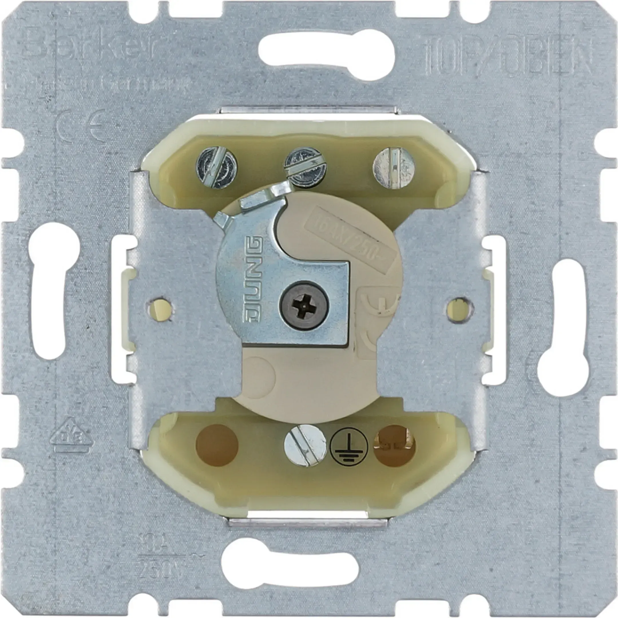 Selector cu cheie pentru cilindru profilat pe jumatate Berker, seria Q.3 wg Up IP44 385620