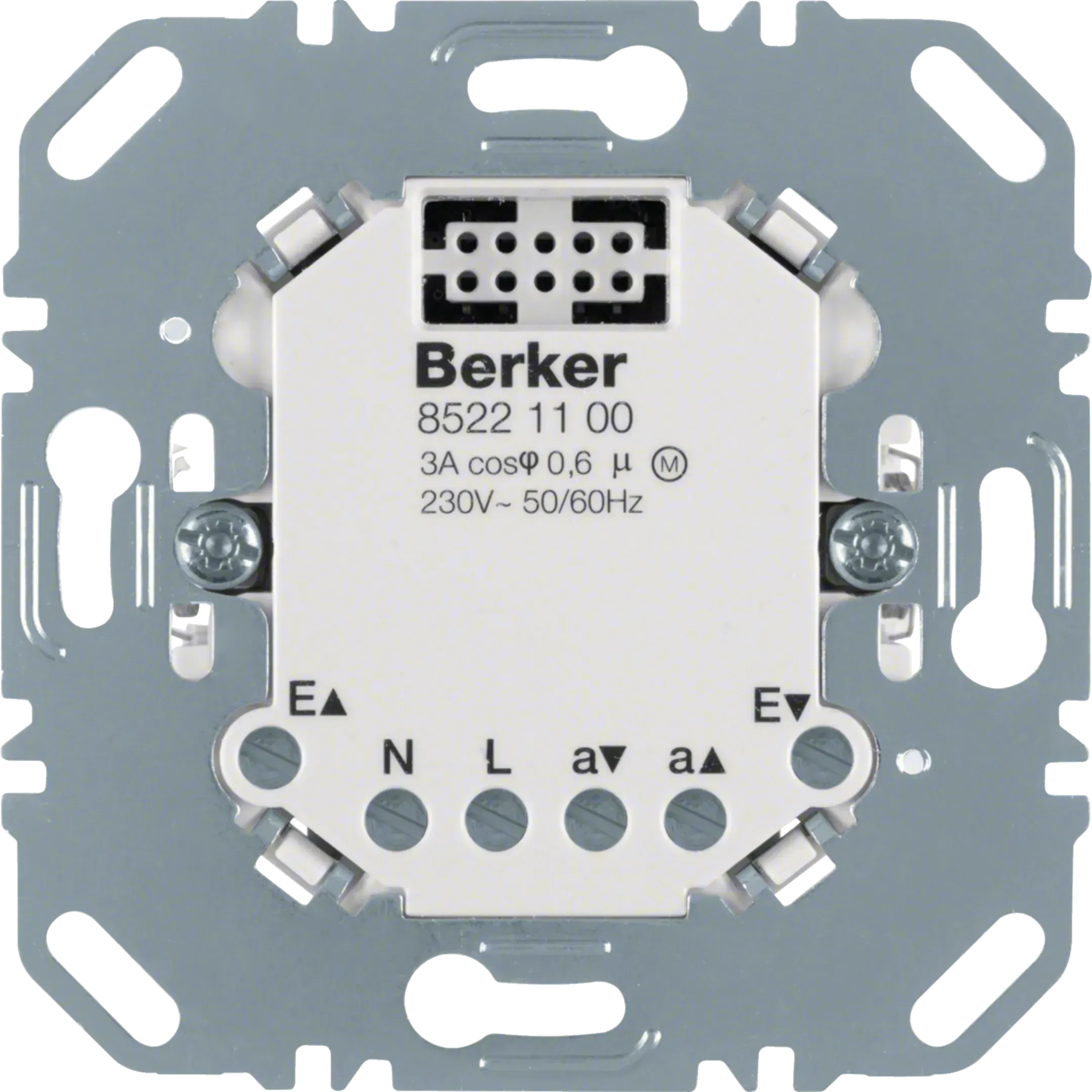 Modul confort Berker seria Q.3 pentru actionare rulouri/jaluzele, pentru controlul rulourilor/jaluzelelor 85221100