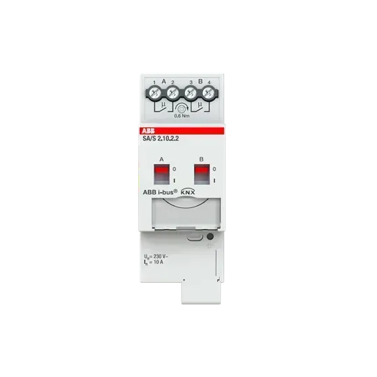 Actuator On/Off 10A cu 2 canale ABB SA/S2.10.2.2