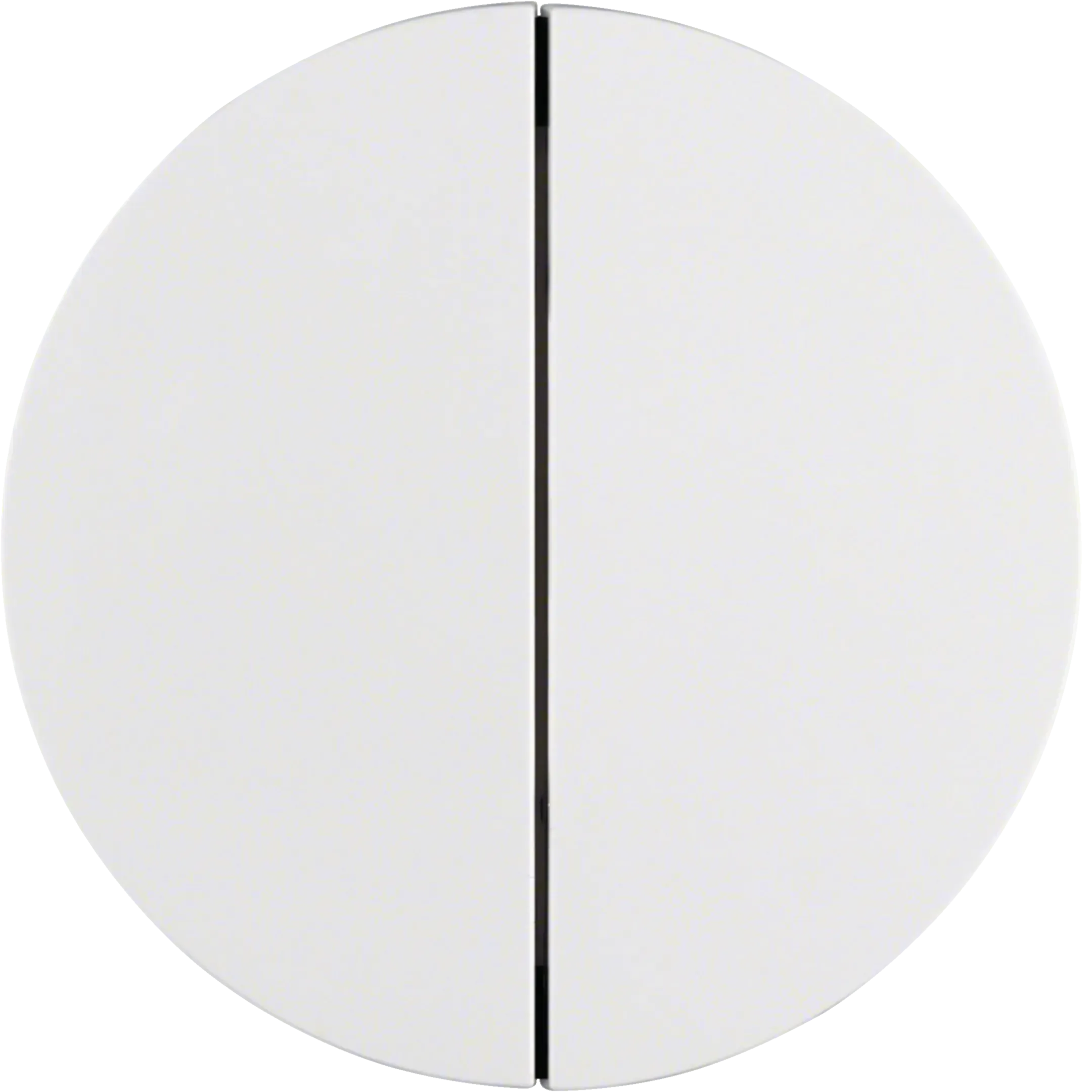 Tasta dubla Berker, seria R.1/R.3 alb polar lucios 85142139