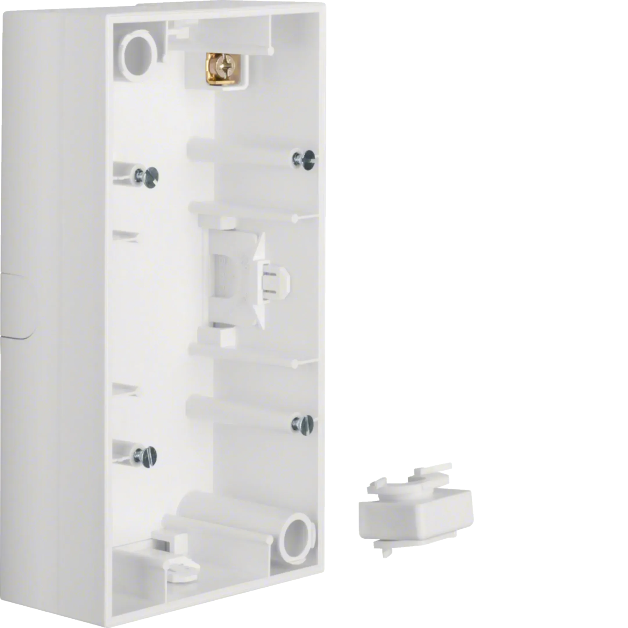Carcasa suprapusa Berker 2 module, seria S.1 alb pol lucios 10428989