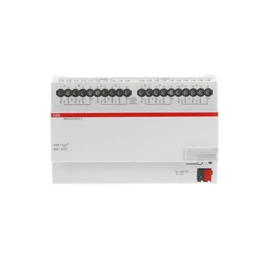 JRA/S8.230.1.1 - Actuator pentru jaluzele, 8 canale, 230 V CA, REG,ABB