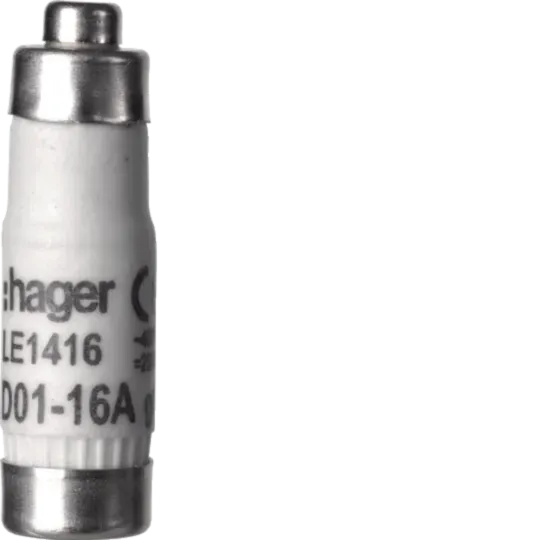 Siguranță fuzibilă D01 E14 16A 400V gG cu indicator de semnalizare