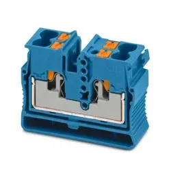 MPTD 2,5-M BU – Clemă mini de trecere push-in, 800V, 24A, albastru -50buc
