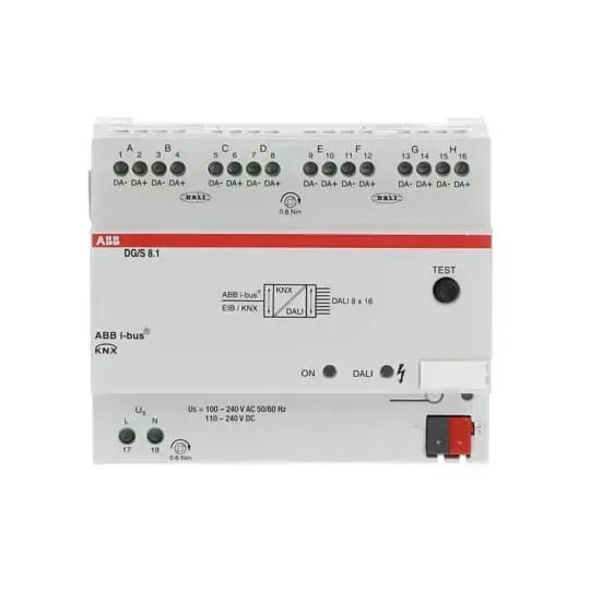  Controller DALI, 8 canale DG/S8.1