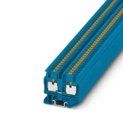 MPT 2,5 BU – Clemă mini de trecere push-in, 500V, 24A, albastru -50buc