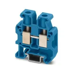 MUT 6 BU – Clemă mini de trecere cu șurub, 500V, 41A, albastru -50buc
