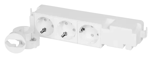 Priza tripla pt. tablouri multimedia STECKD3