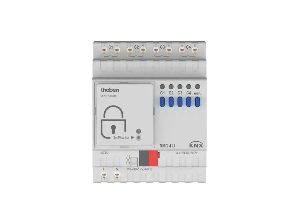 Actuator pentru comutarea a 4 canale, MIX2, RMG 4 U KNX