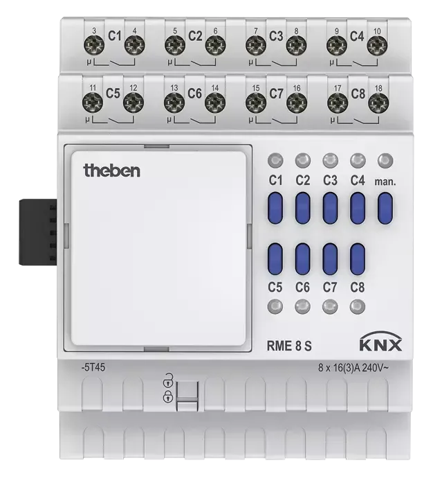 Actuator HVAC Theben RME 8 S KNX