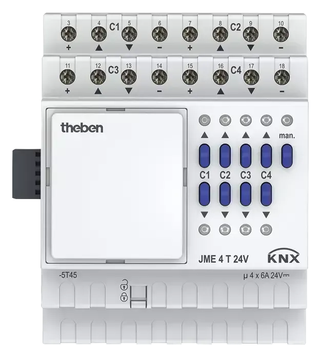 Actuator HVAC Theben JME 4 T 24V KNX