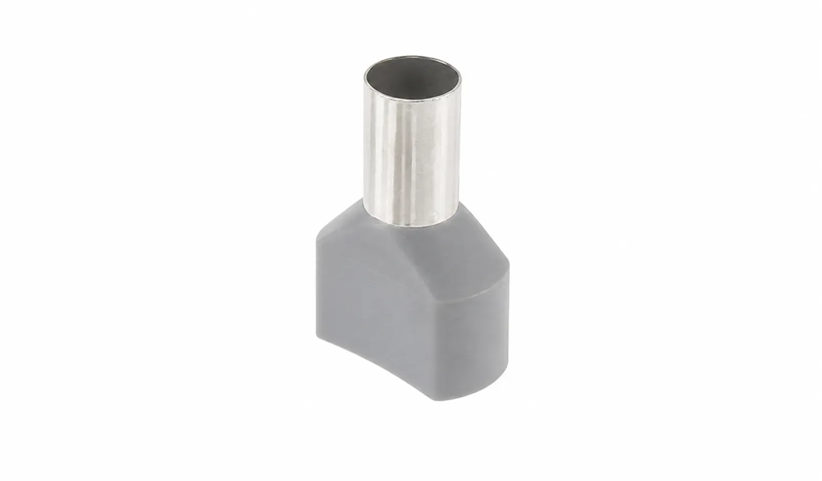 Pini terminali DUO 2.5 lung gri - 2x2.5mm2 lung Helukabel