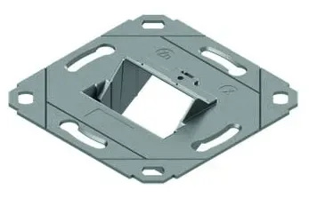 Suport simplu/dublu pentru module EasyLan, ieșire 45°
