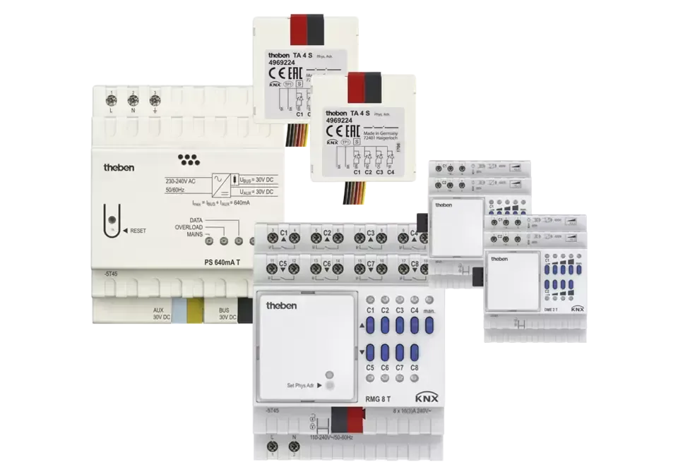 Sursă de alimentare PS 640 mA T KNX, KNX Set 3 MIX