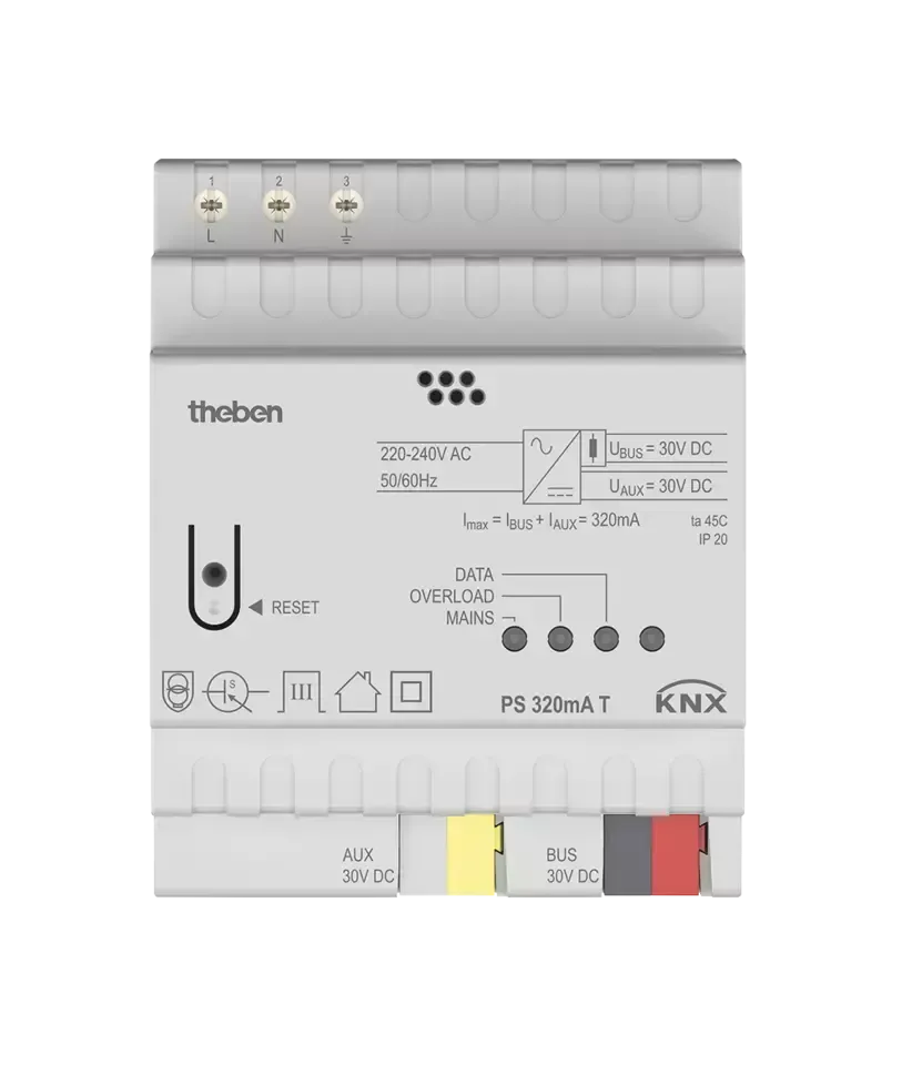 Actuator pentru tensiunea de alimentare, PS 320 mA T KNX