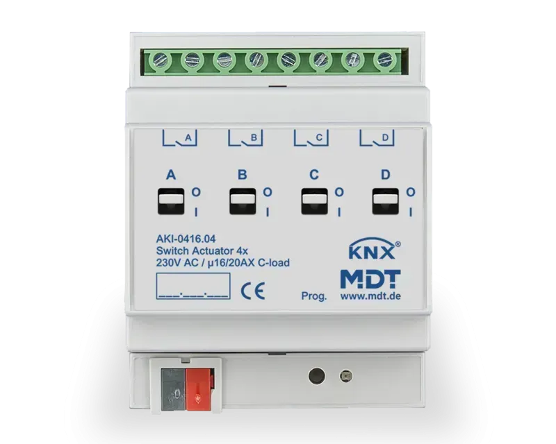 Actuator On/Off  cu 4 canale  MDT AKI-0416.04 