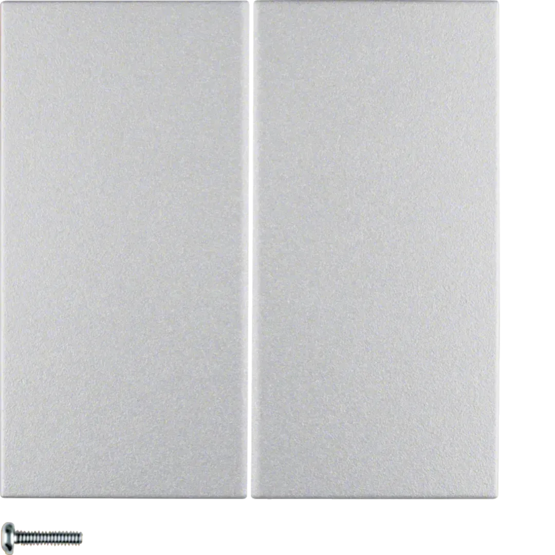 Buton KNX-Funk 2 canale cu quicklink B.7, aluminiu, mat.85146183