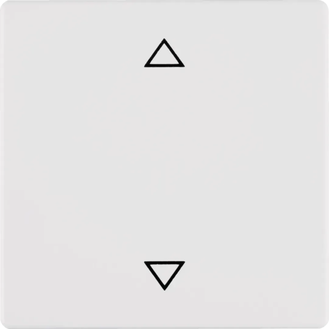 Buton KNX-Funk pentru jaluzele cu quicklink Q.x, alb polar, aspect catifelat.85245229