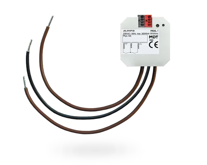 Actuator jaluzele 1 canal MDT cu montaj in doza