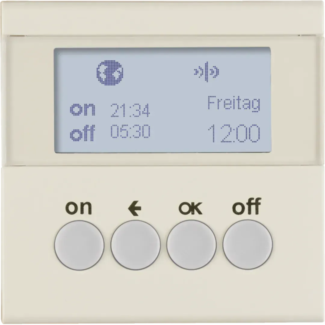 Ceas programabil KNX-Funk quicklink S.1 alb, lucios. 85745282