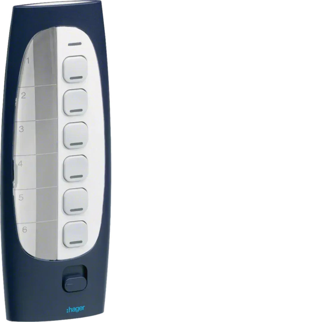 Telecomandă fără fir, KNX, 7 butoane, 18 canale .TU418