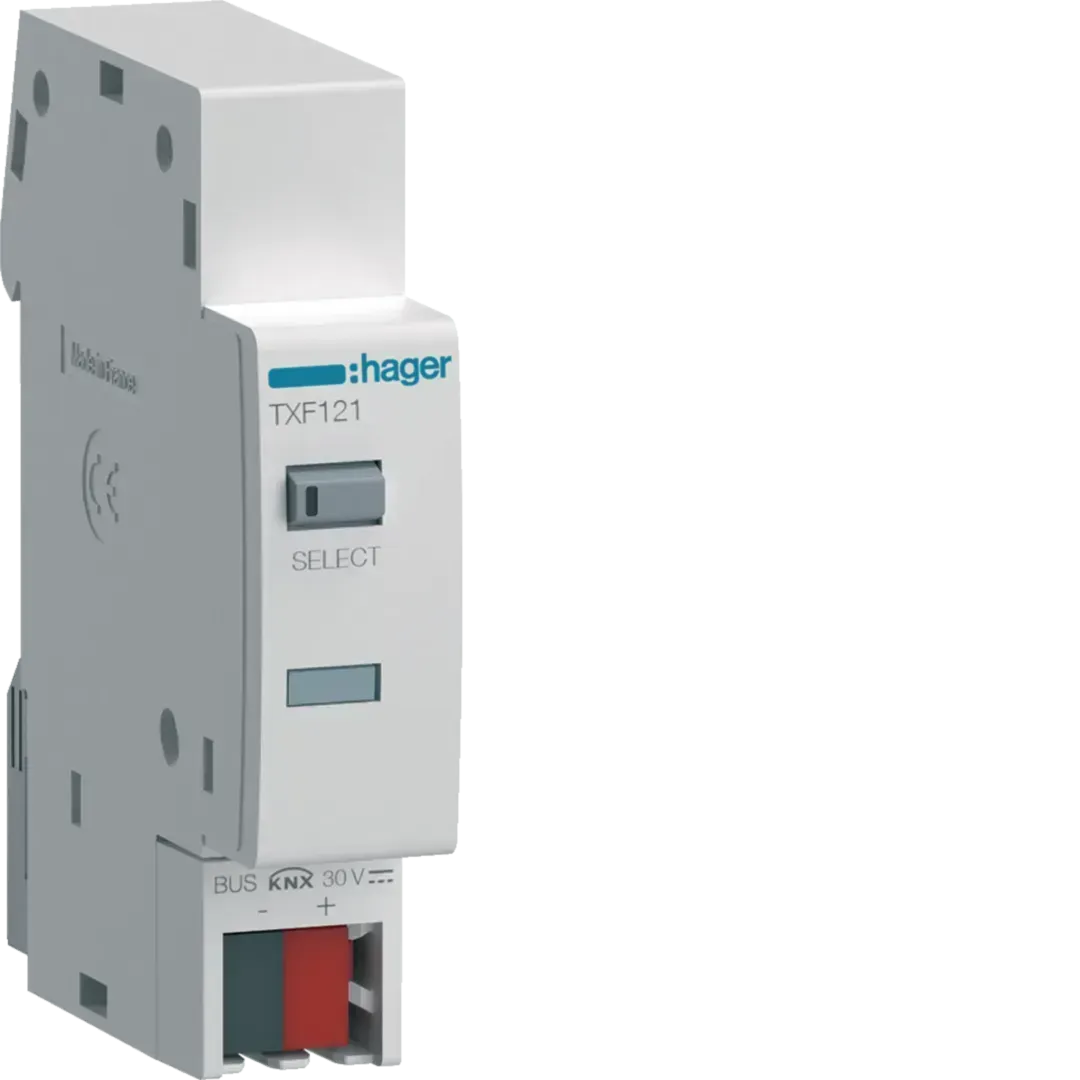 Interfață KNX pentru contoare de energie electrică, TXF121