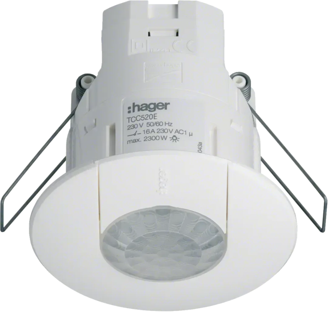 Detector de prezență KNX cu 1 canal și ieșire de comutare simplă. TCC520E