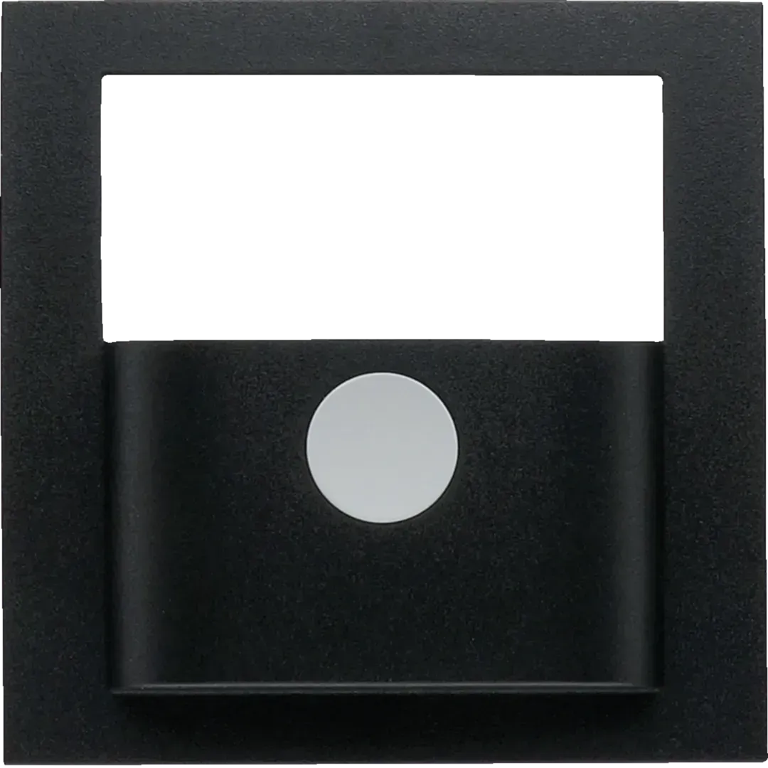 Acoperire pentru modulul de detectare a mișcării KNX S.1/B.3/B.7, aluminiu mat, vopsit. 80960483