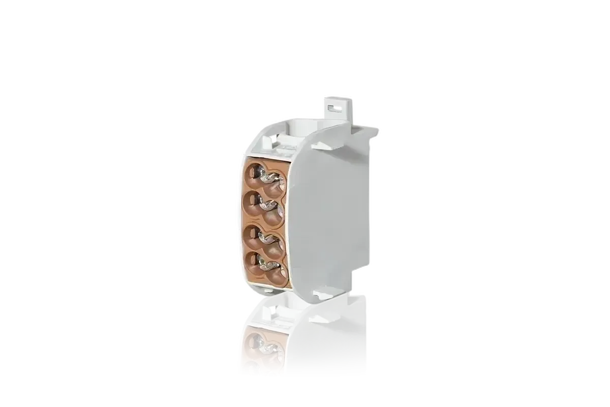 Clemă de distribuție / derivație 25 mm², maro (L) – F-tronic