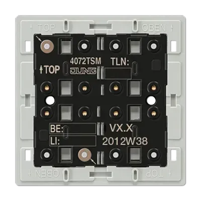 Modul standard de buton de apăsare, 2 ganguri, F40. 4072 TSM
