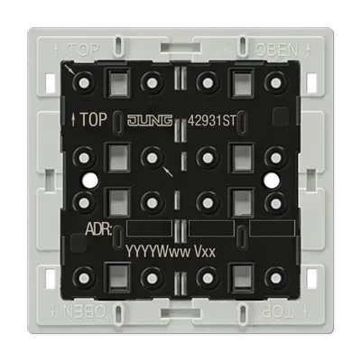 Modul universal de buton de apăsare, 3 ganguri, F40, securizat. 4293 1ST
