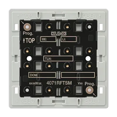 Modul de transmitere radio KNX RF pentru 1 gang, F40. 4071 RF TSM
