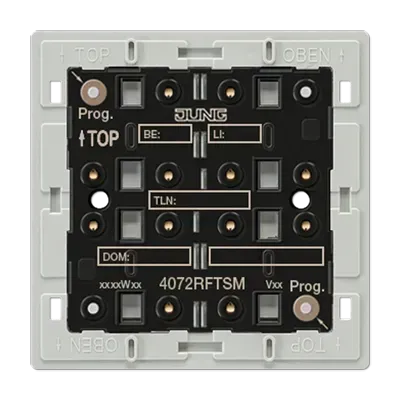 Modul de transmitere radio KNX RF pentru 2 ganguri, F40. 4072 RF TSM