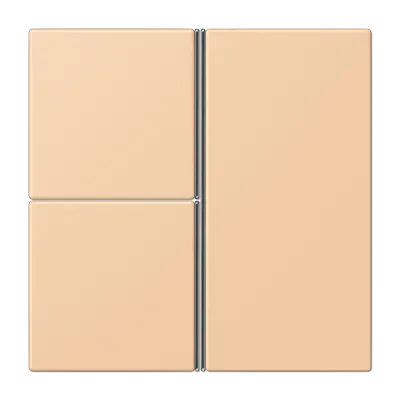Capac kit 3 ganguri, nu, F40, gamă LS, siena clară a terenului 31 (32122). LC 403 TSA 237