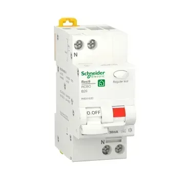 RCBO 2P B20 30mA Tip A Schneider
