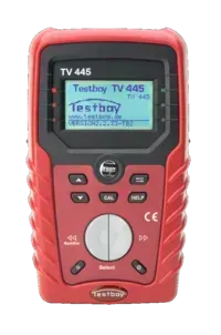 Testator de instalare conform DIN VDE 0100-600.  Testboy TV 445