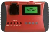 Testator VDE conform DIN 0701/0702/EN 62353.  Testboy TV 470