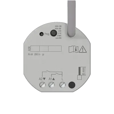 Actuator de comutare / jaluzele, 2/1 buton, Montaj încastrat, Securizat. .23002 1S U
