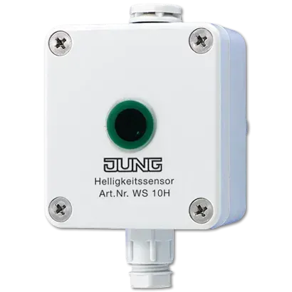 Senzor de luminozitate, DC 24 V (DC 15 ... 30 V). WS 10 H