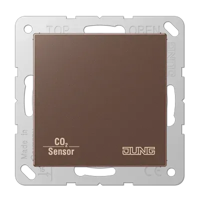 Senzor multiplu de CO2, din duroplastic lăcuit, gamă LS, grafit negru mat. CO2 LS 2178 SWM