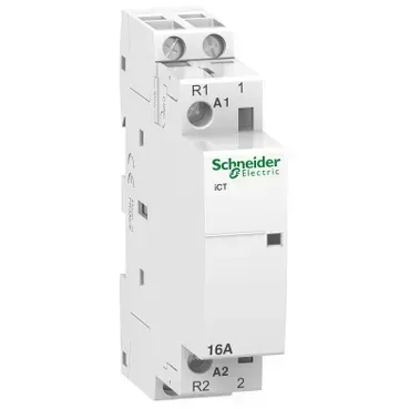Contactor Schneider Electric  iCT 16A 1NO 1NC 12V 50Hz  A9C22015