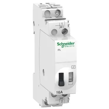 Releu cu impuls  iTL 1P 1NO 16A  bobina 130 VAC 50/60Hz- 48 VDC  A9C30311